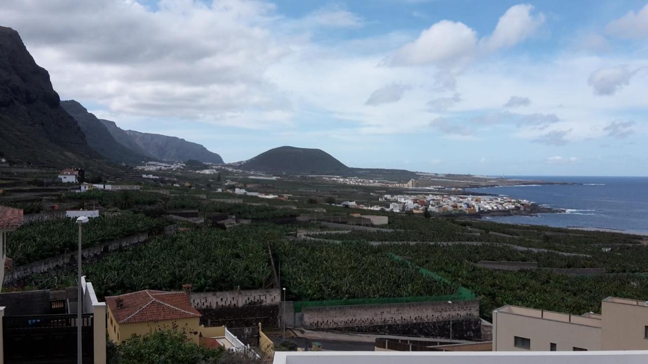Las Pardelas, Ferienhaus Mit Meer-, Kuesten- Und Bergblick Im Gruenen Norden Teneriffas Las Cruces  Exterior foto