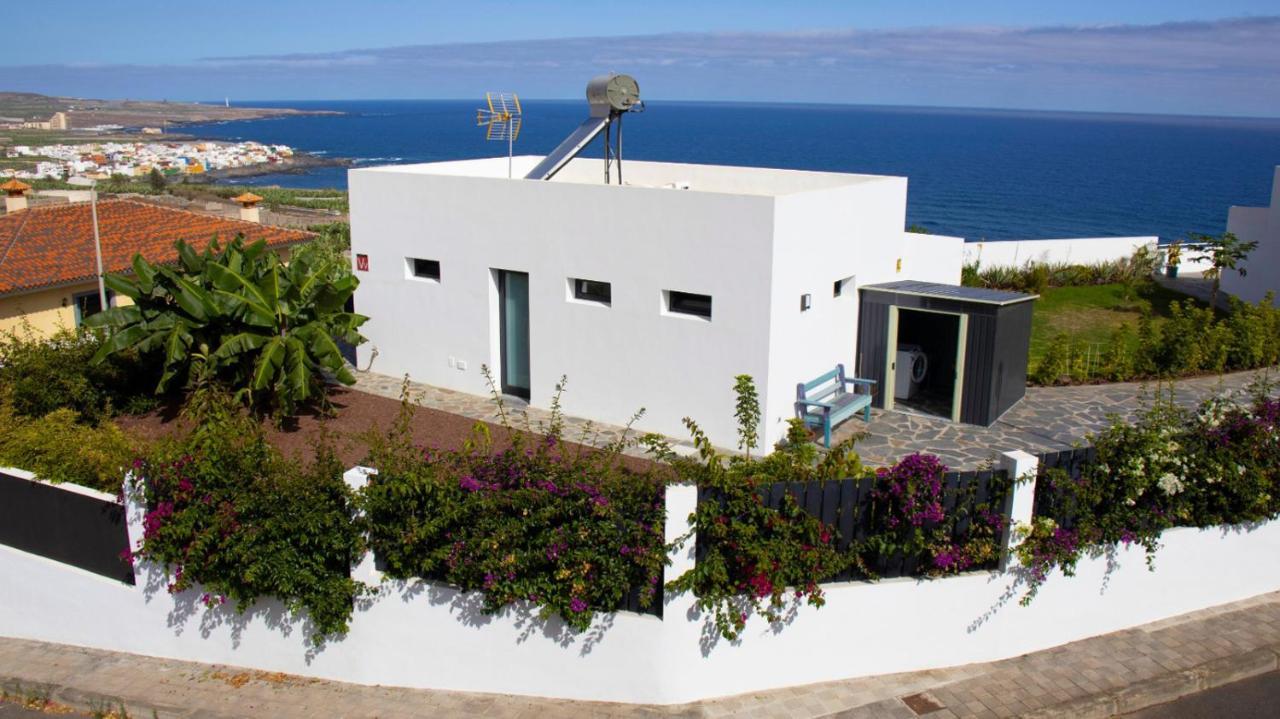 Las Pardelas, Ferienhaus Mit Meer-, Kuesten- Und Bergblick Im Gruenen Norden Teneriffas Las Cruces  Exterior foto