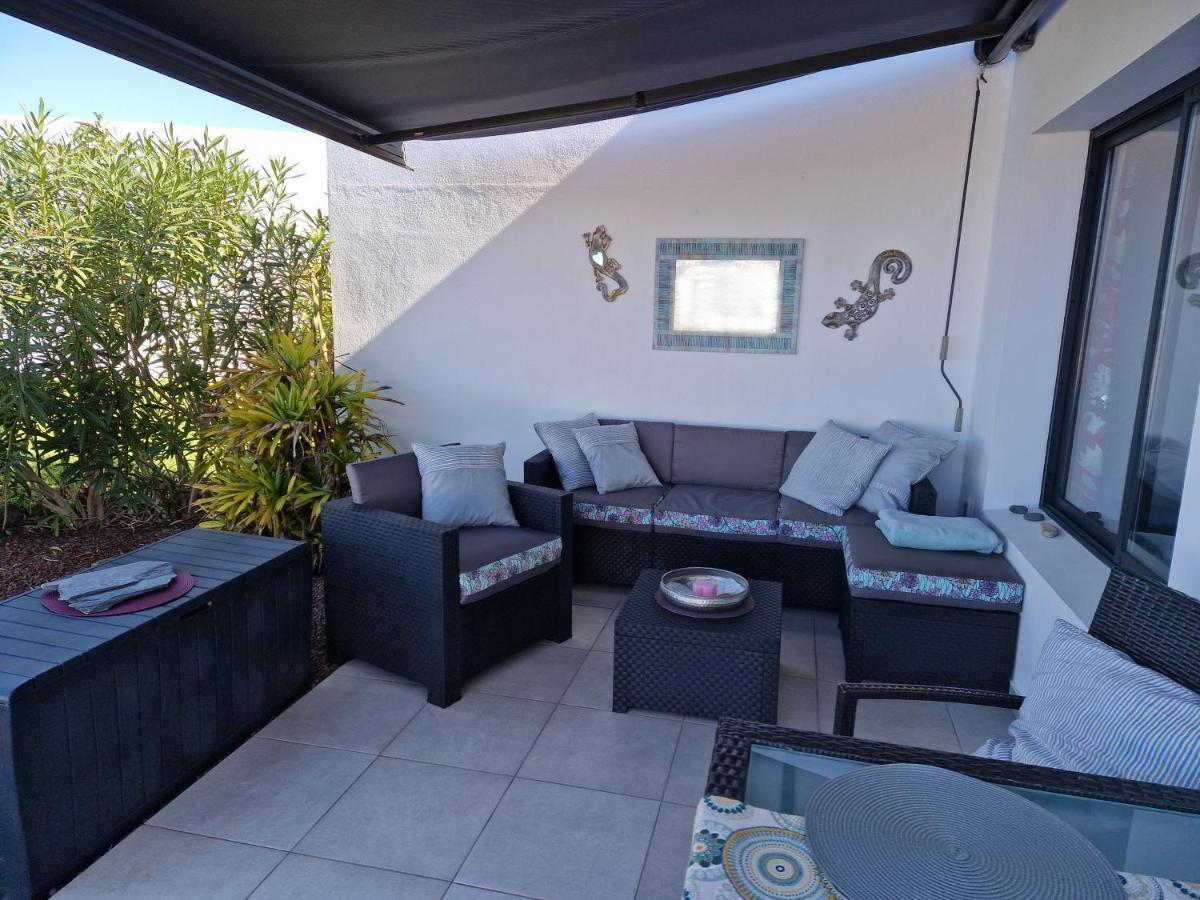 Las Pardelas, Ferienhaus Mit Meer-, Kuesten- Und Bergblick Im Gruenen Norden Teneriffas Las Cruces  Exterior foto